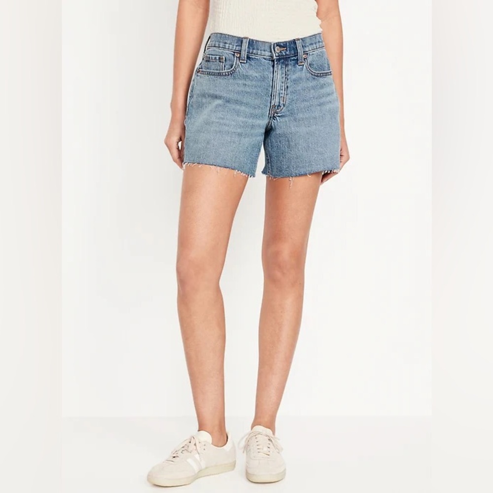 Women's Blue Denim Shorts